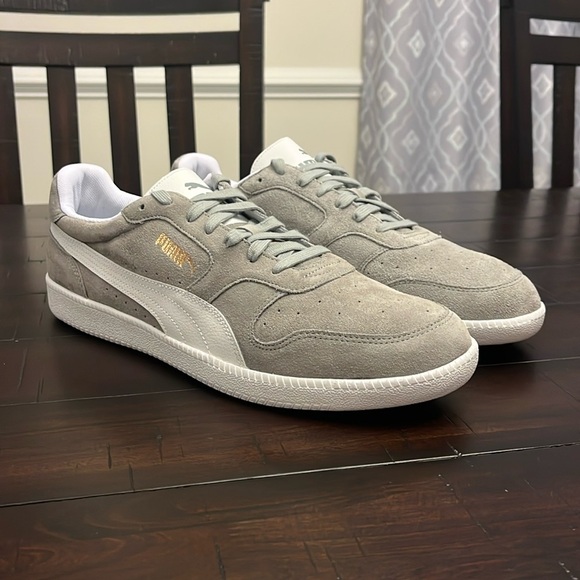 Puma Icra Trainer Shoes Sneakers new 356222 22 grey white Mens Size 13